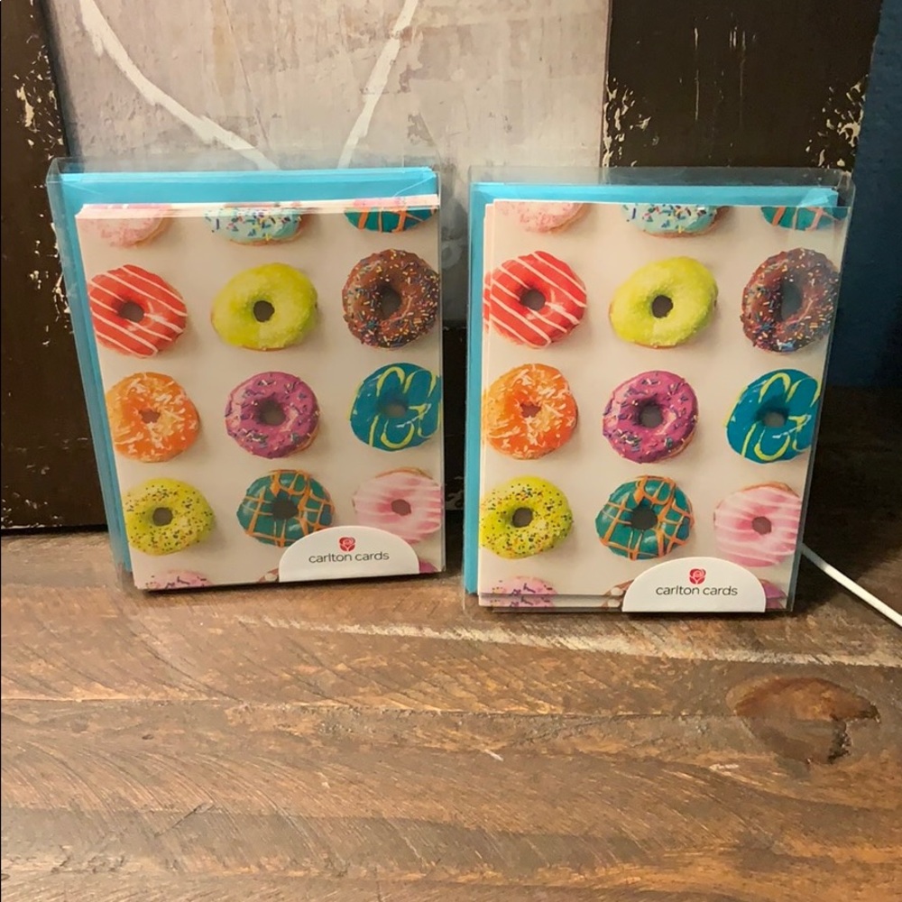 Donut blank note cards